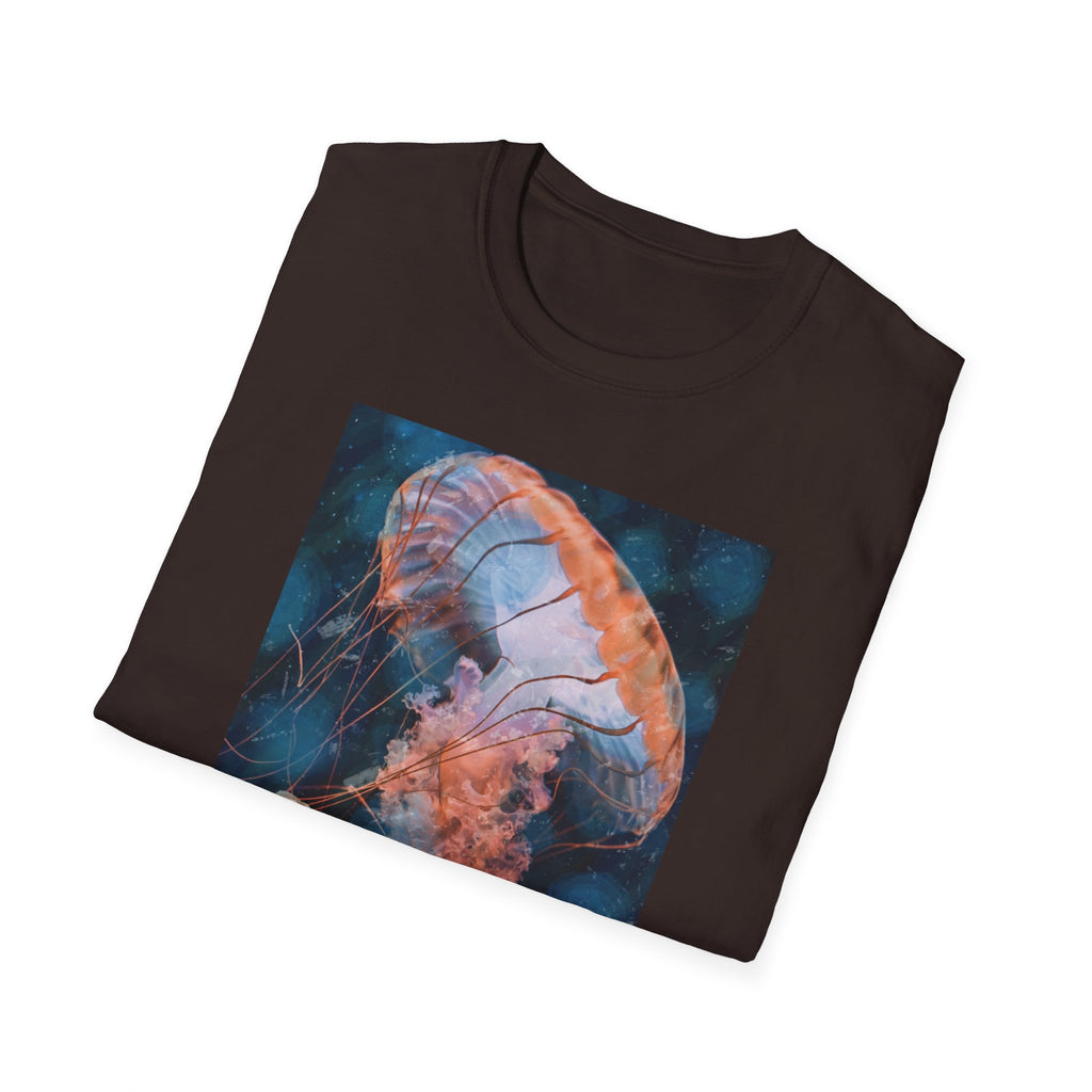Raining Jellyfish - Unisex Softstyle T-Shirt