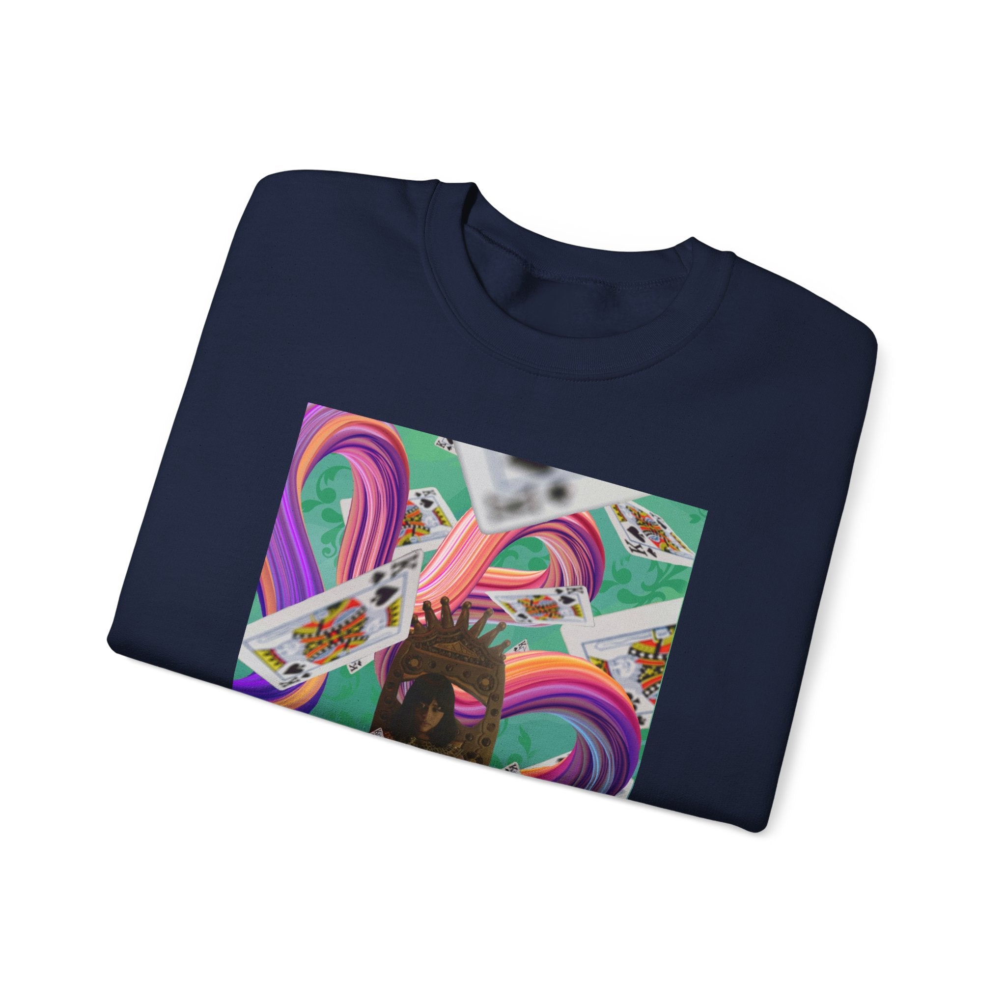 Bow To The Queen - Unisex Heavy Blend™ Crewneck Sweatshirt