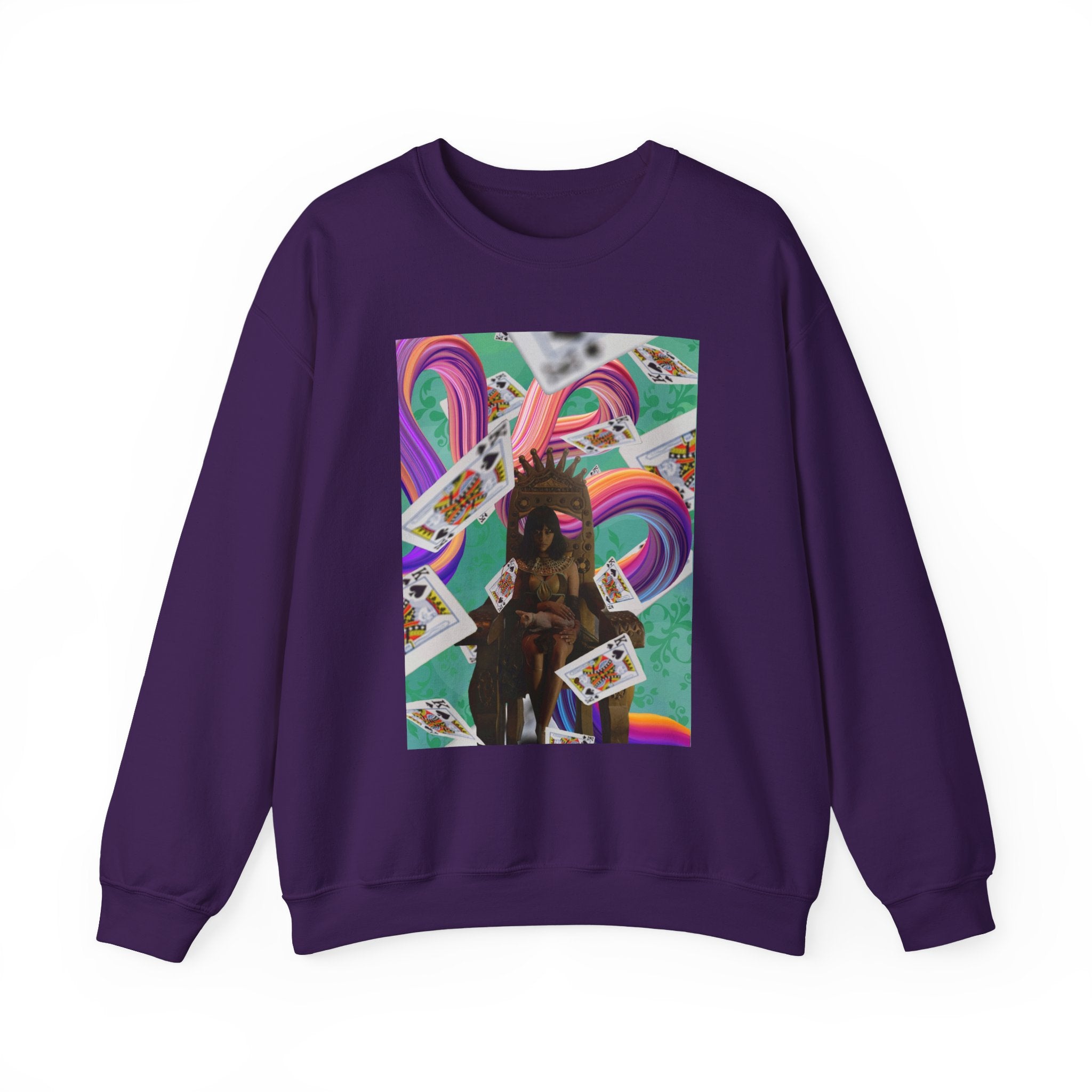 Bow To The Queen - Unisex Heavy Blend™ Crewneck Sweatshirt