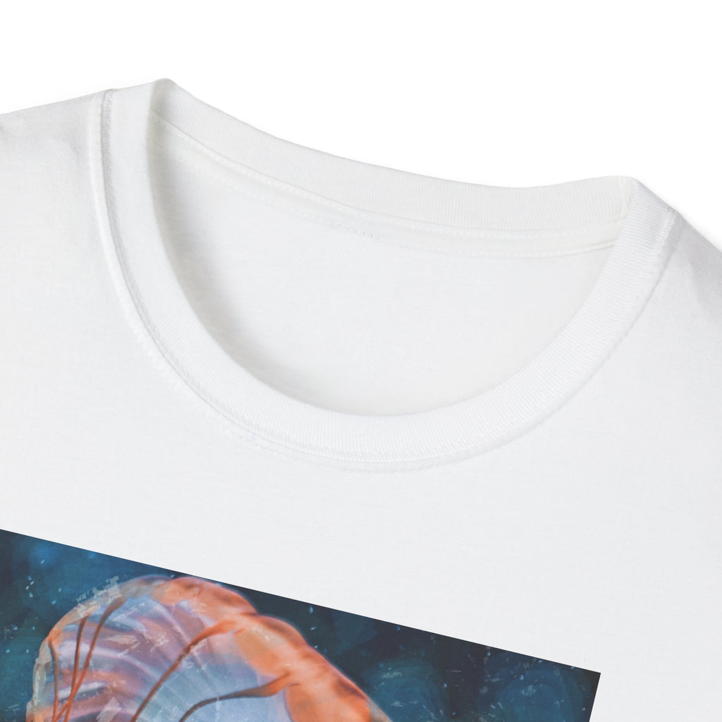 Raining Jellyfish - Unisex Softstyle T-Shirt