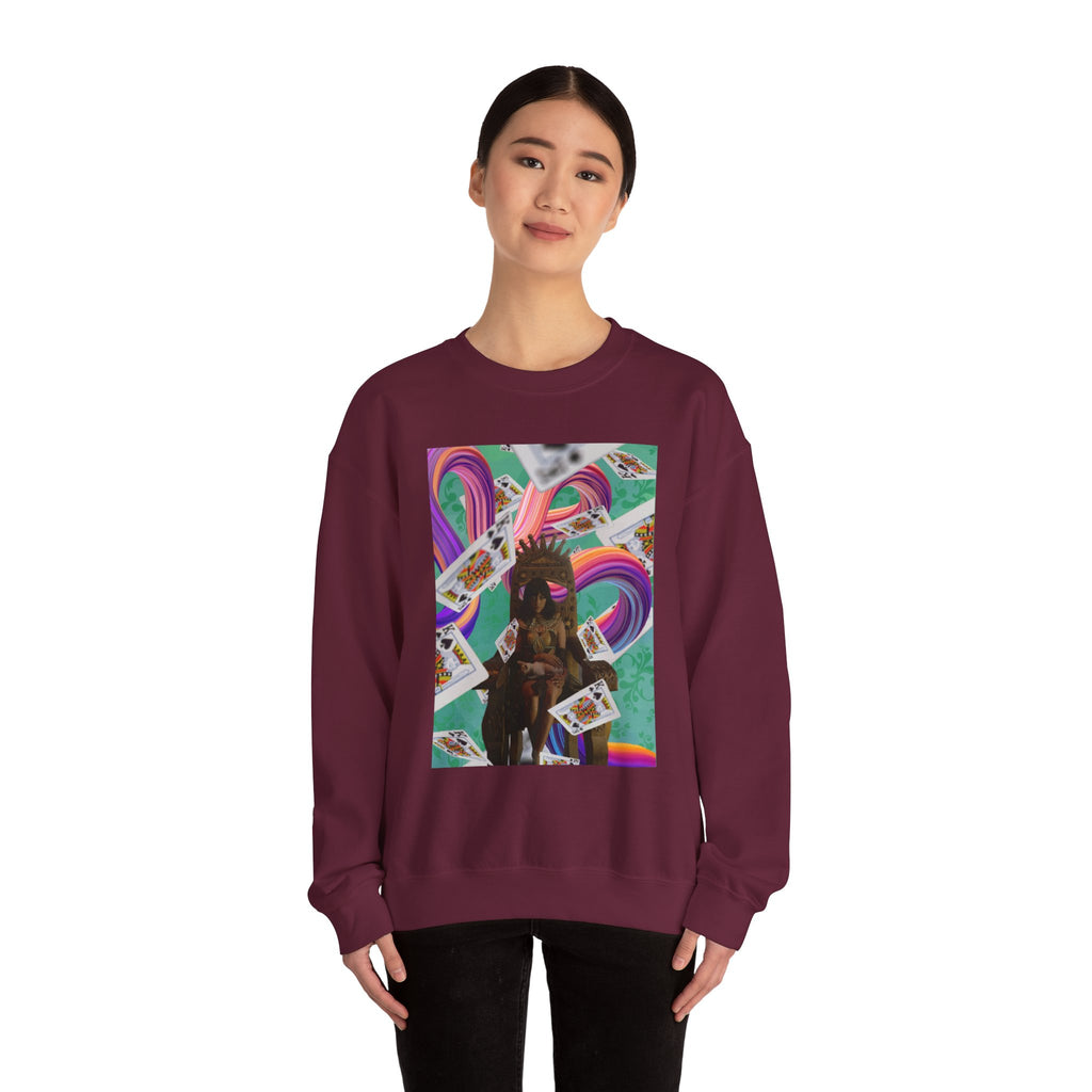Bow To The Queen - Unisex Heavy Blend™ Crewneck Sweatshirt