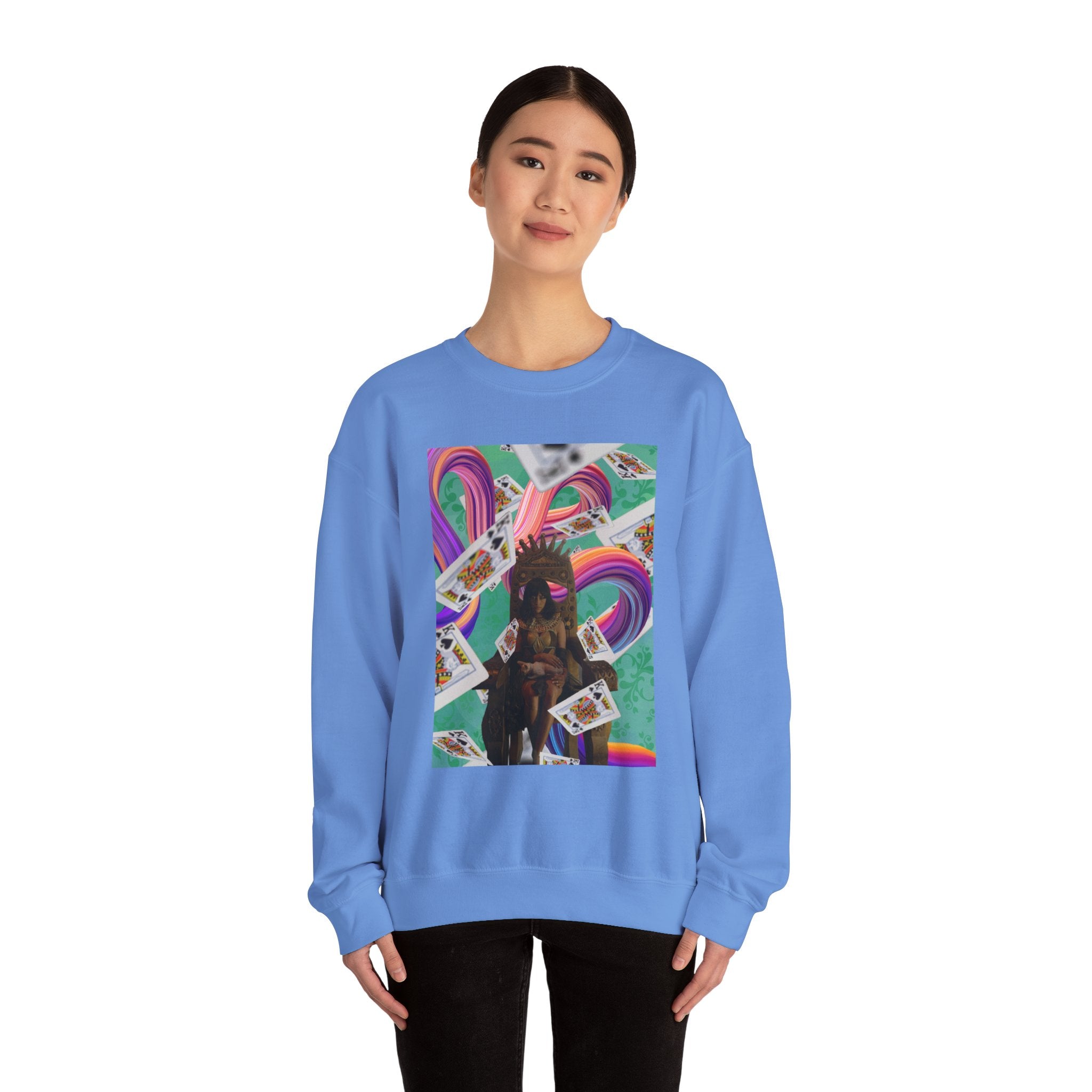 Bow To The Queen - Unisex Heavy Blend™ Crewneck Sweatshirt