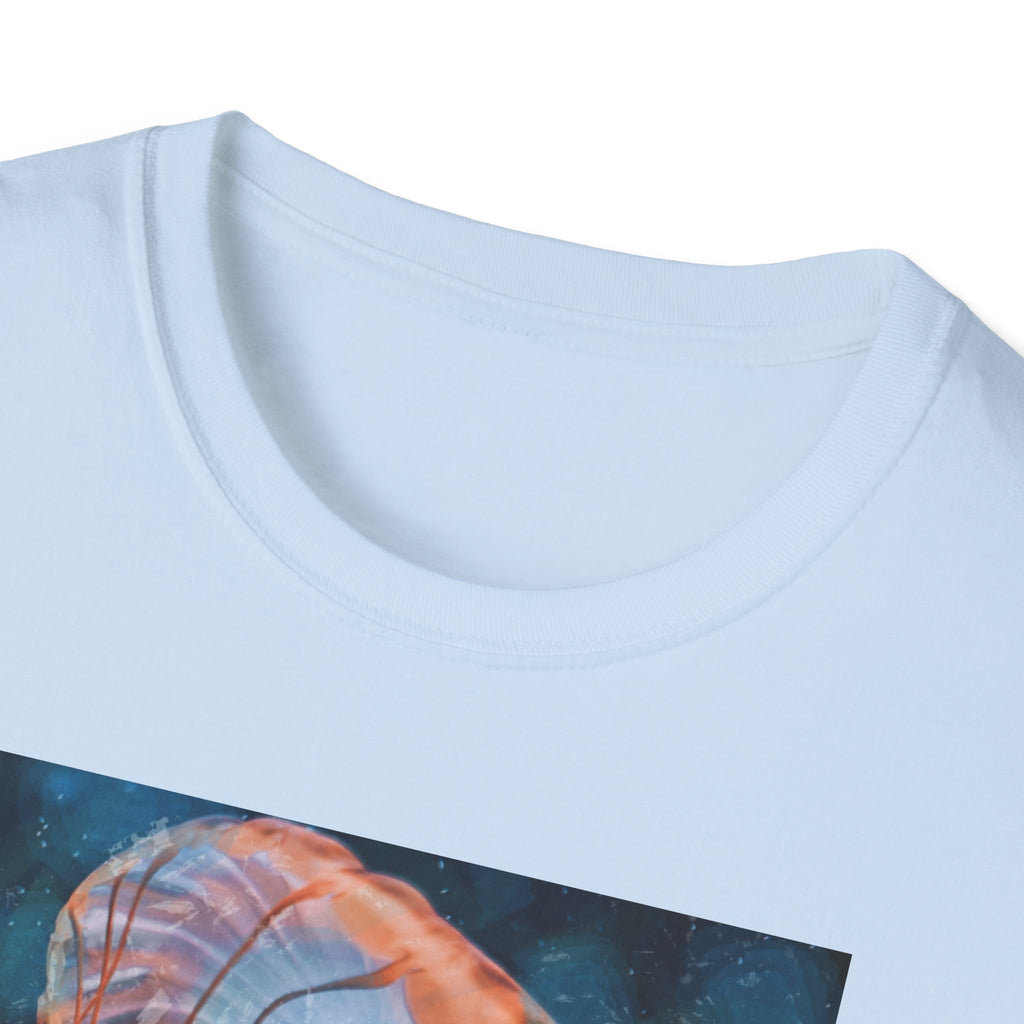Raining Jellyfish - Unisex Softstyle T-Shirt
