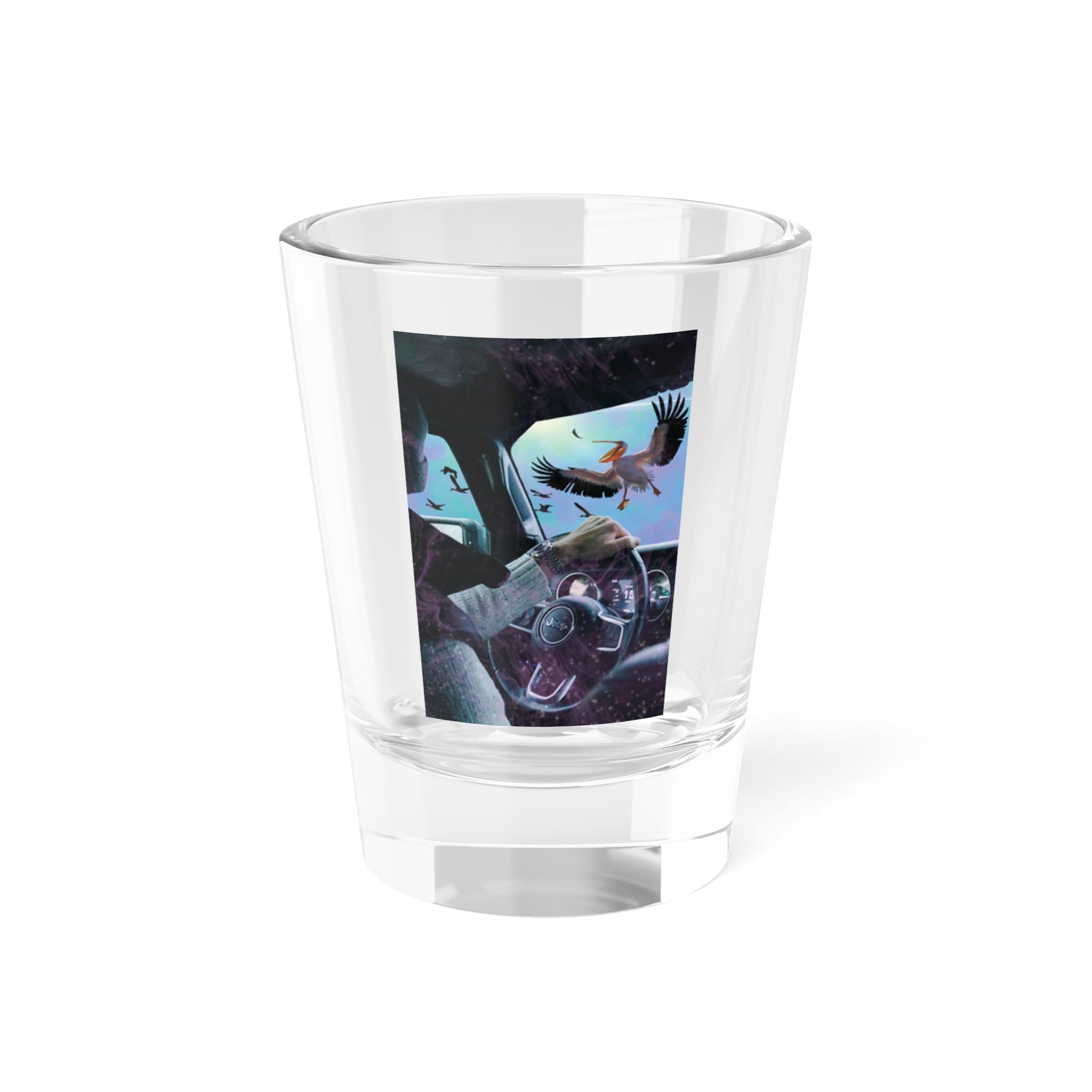 Surprise Visit - Shot Glass, 1.5oz