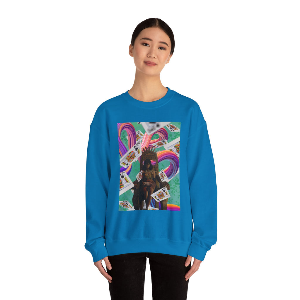 Bow To The Queen - Unisex Heavy Blend™ Crewneck Sweatshirt