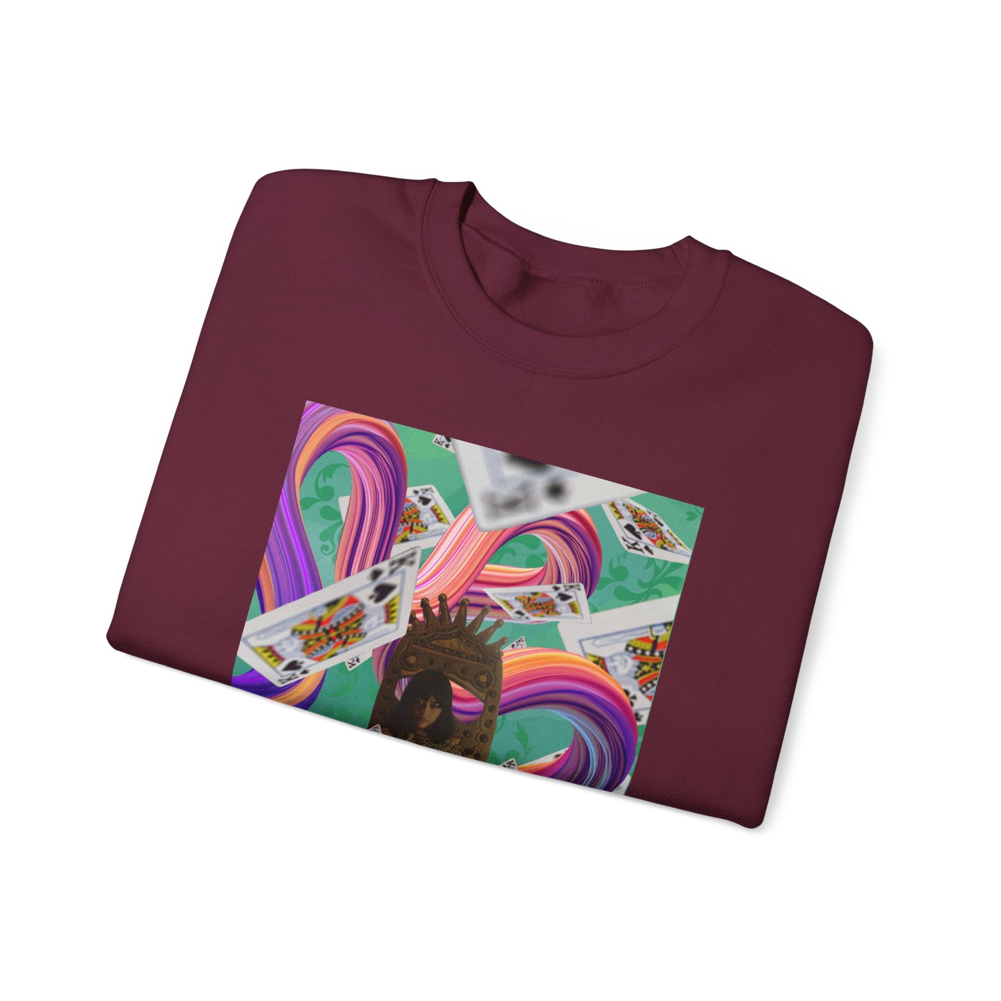 Bow To The Queen - Unisex Heavy Blend™ Crewneck Sweatshirt