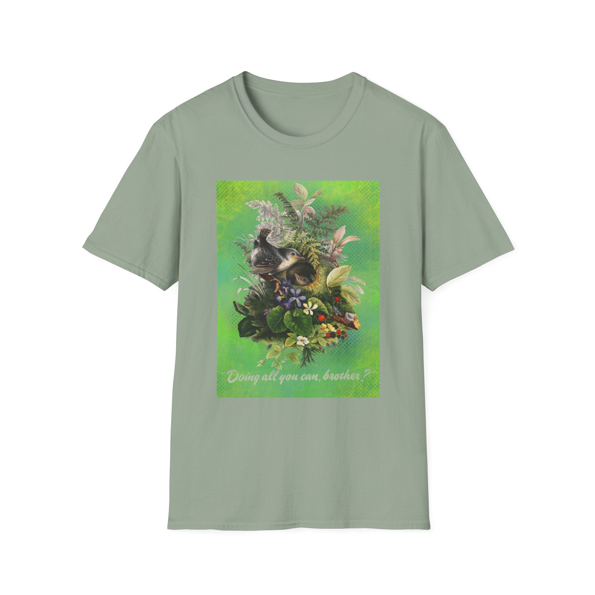 Doing All You Can Brother? - Unisex Softstyle T-Shirt
