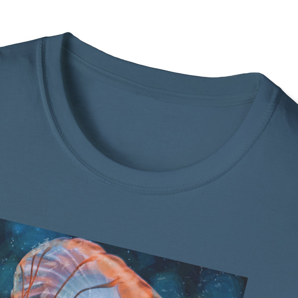Raining Jellyfish - Unisex Softstyle T-Shirt