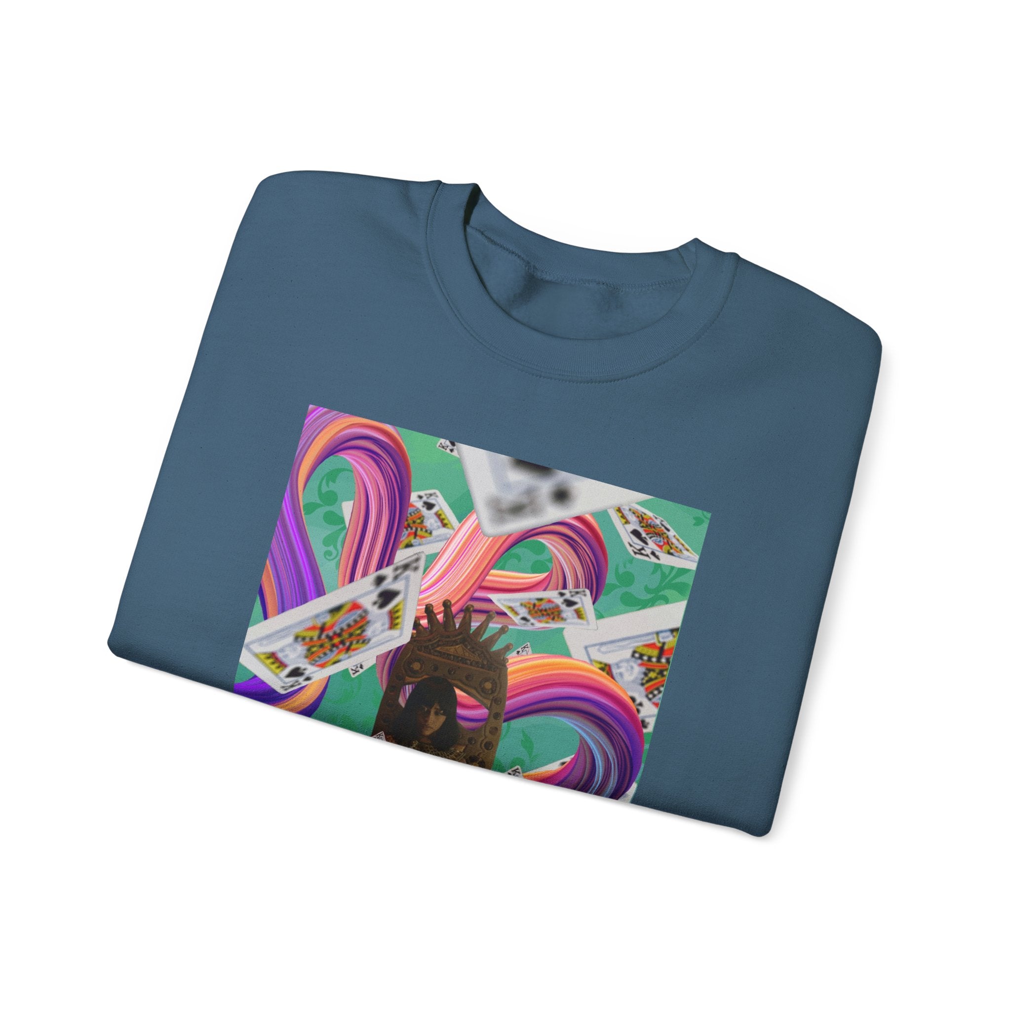 Bow To The Queen - Unisex Heavy Blend™ Crewneck Sweatshirt