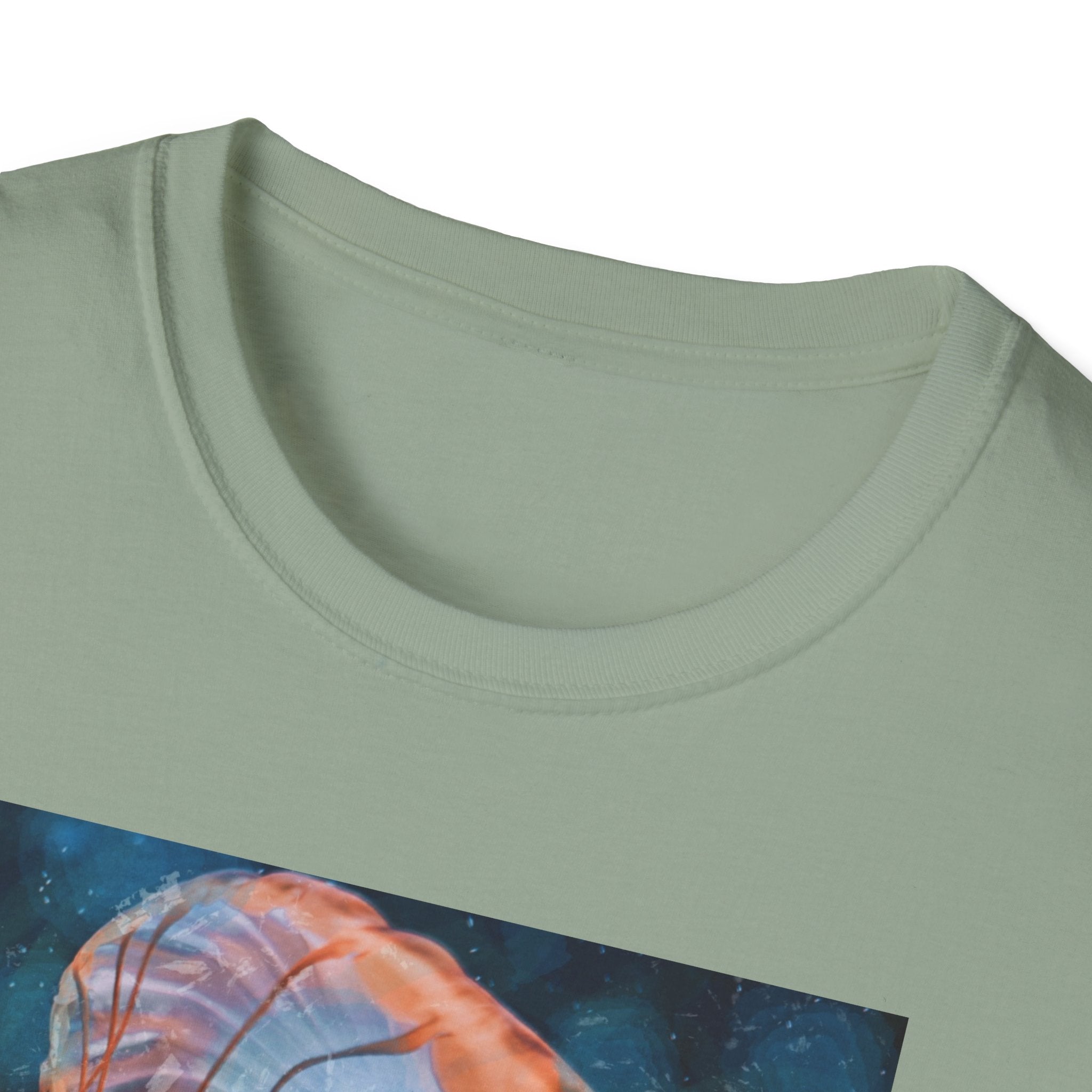 Raining Jellyfish - Unisex Softstyle T-Shirt