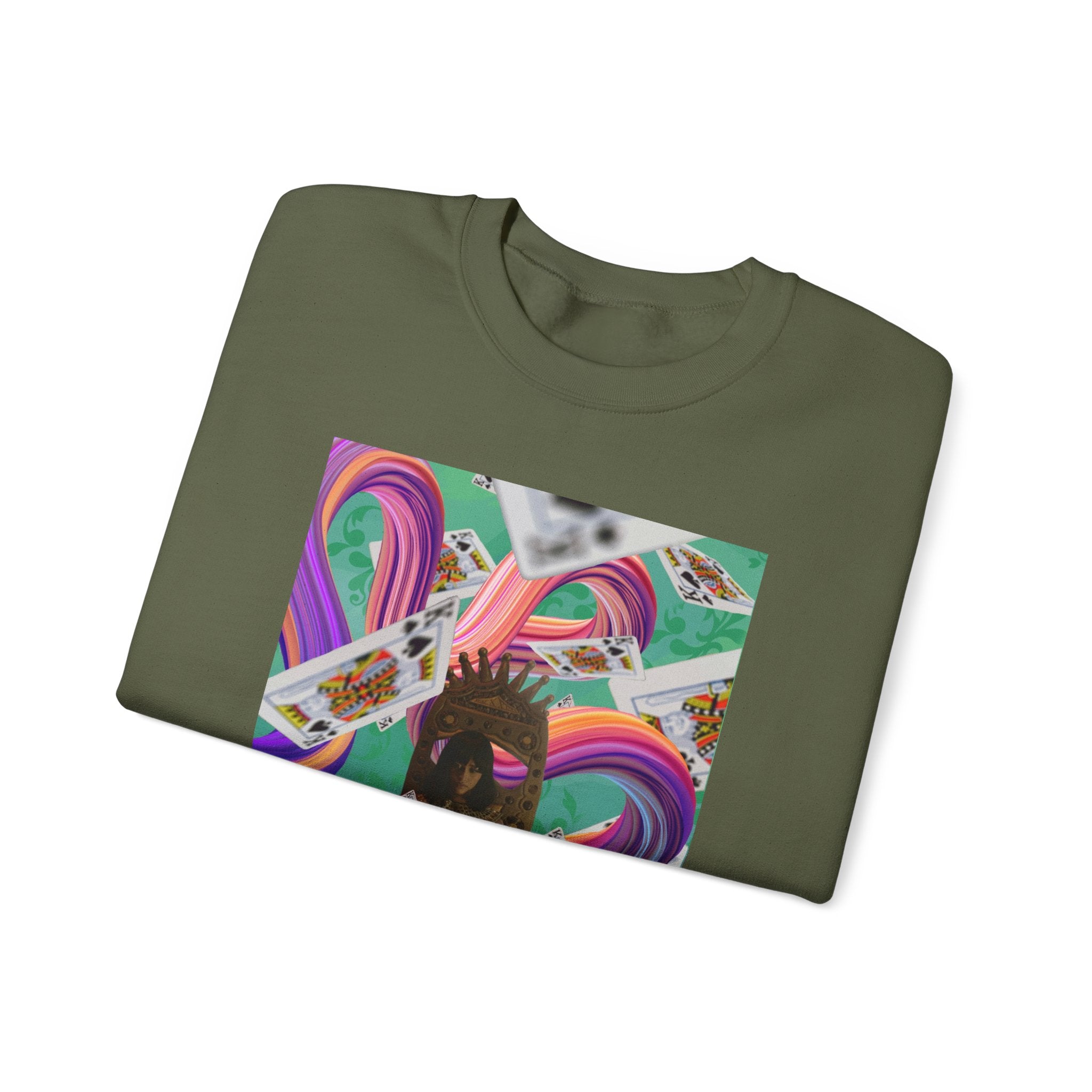 Bow To The Queen - Unisex Heavy Blend™ Crewneck Sweatshirt