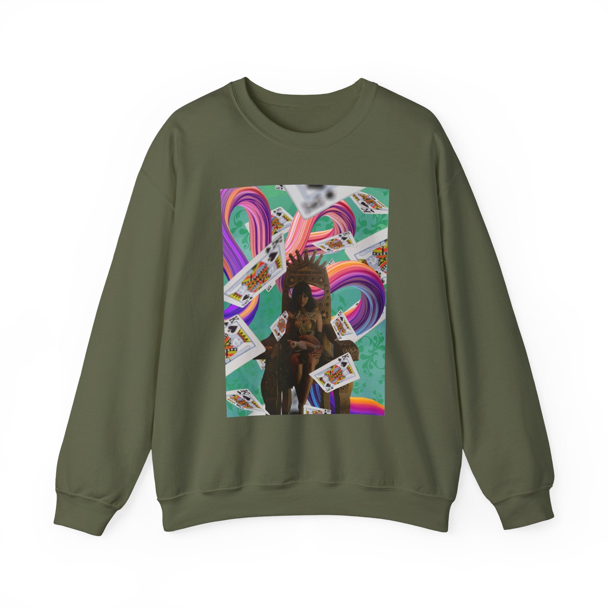 Bow To The Queen - Unisex Heavy Blend™ Crewneck Sweatshirt