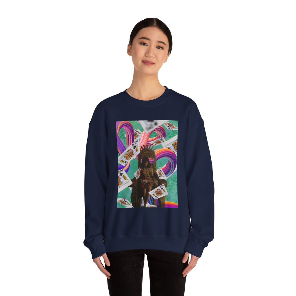 Bow To The Queen - Unisex Heavy Blend™ Crewneck Sweatshirt