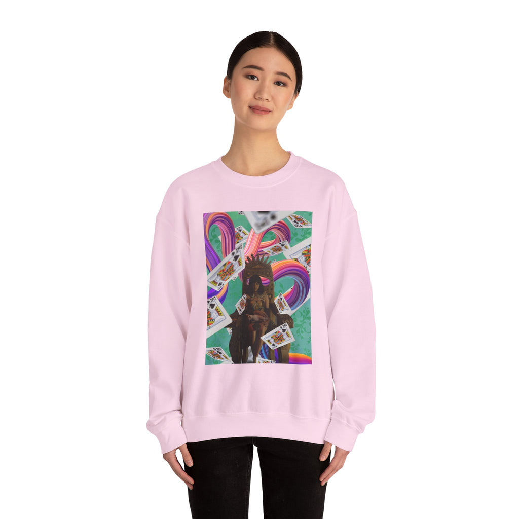 Bow To The Queen - Unisex Heavy Blend™ Crewneck Sweatshirt