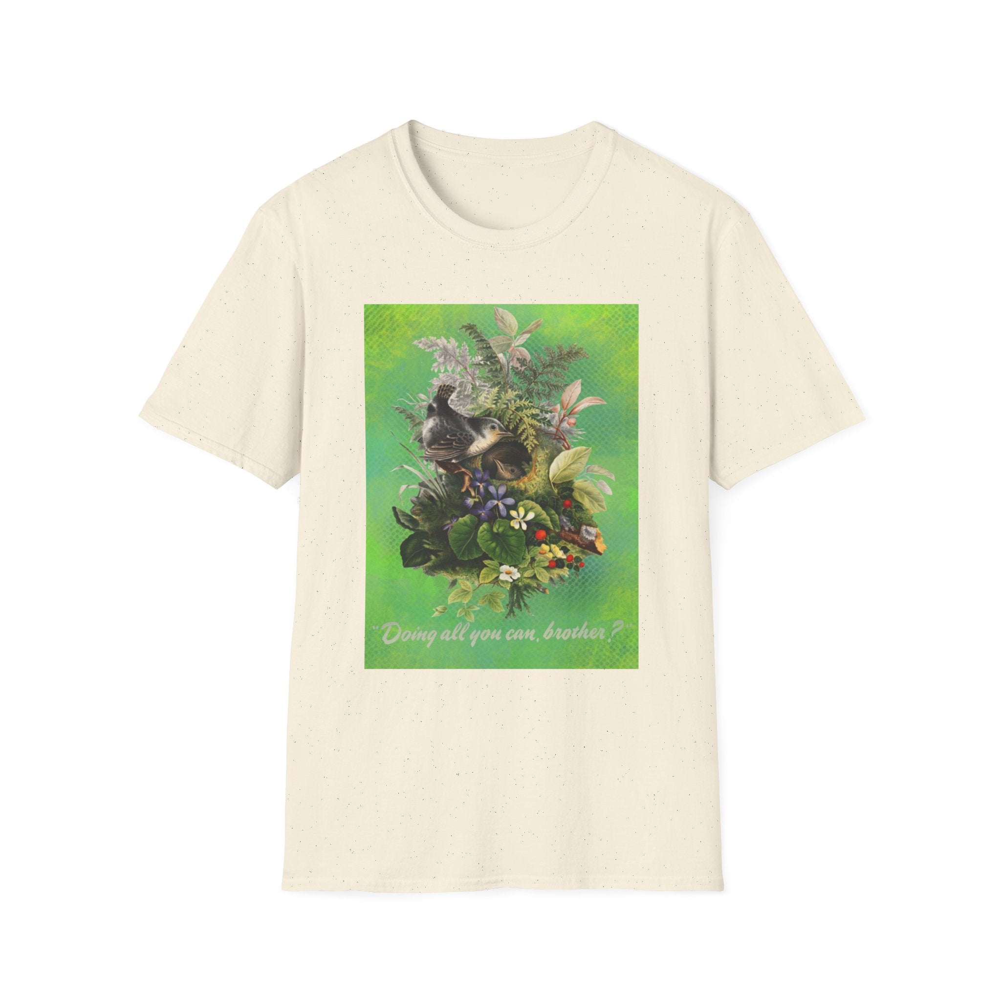 Doing All You Can Brother? - Unisex Softstyle T-Shirt