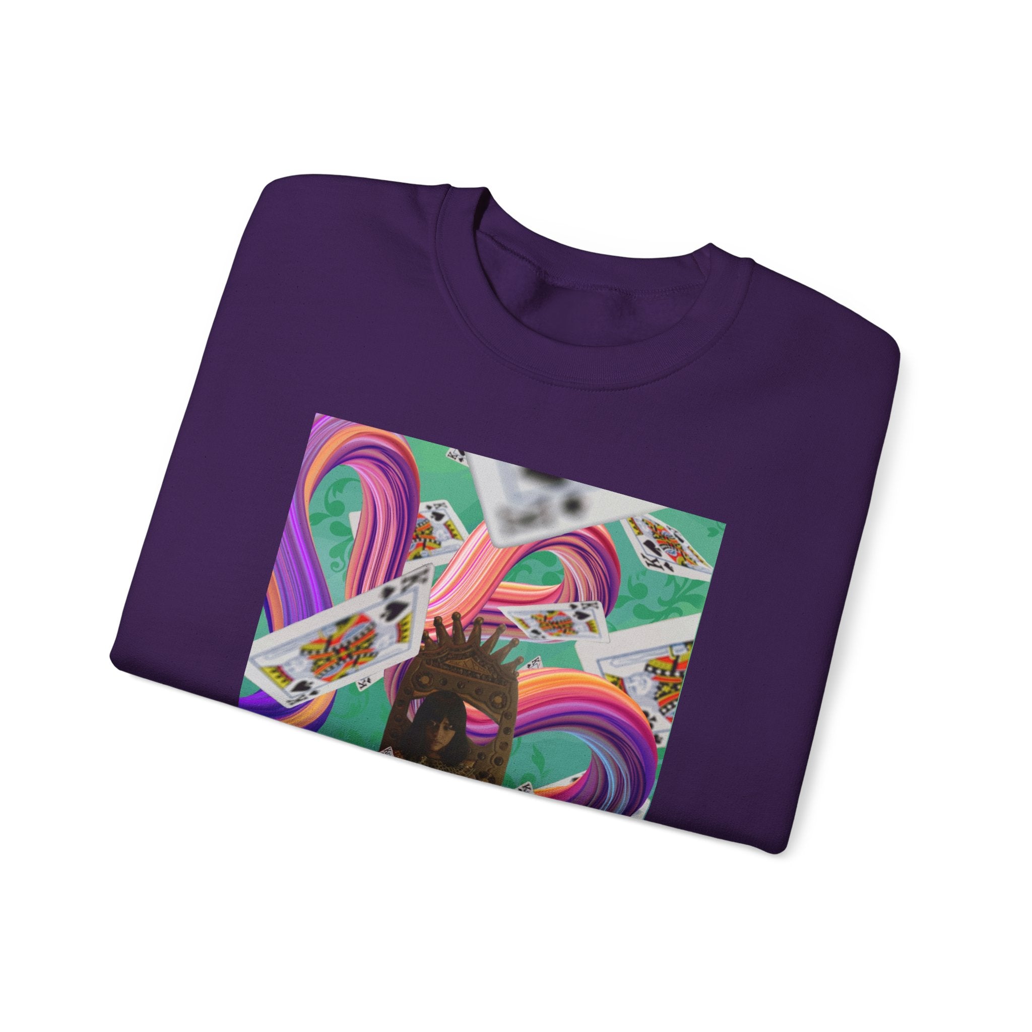 Bow To The Queen - Unisex Heavy Blend™ Crewneck Sweatshirt