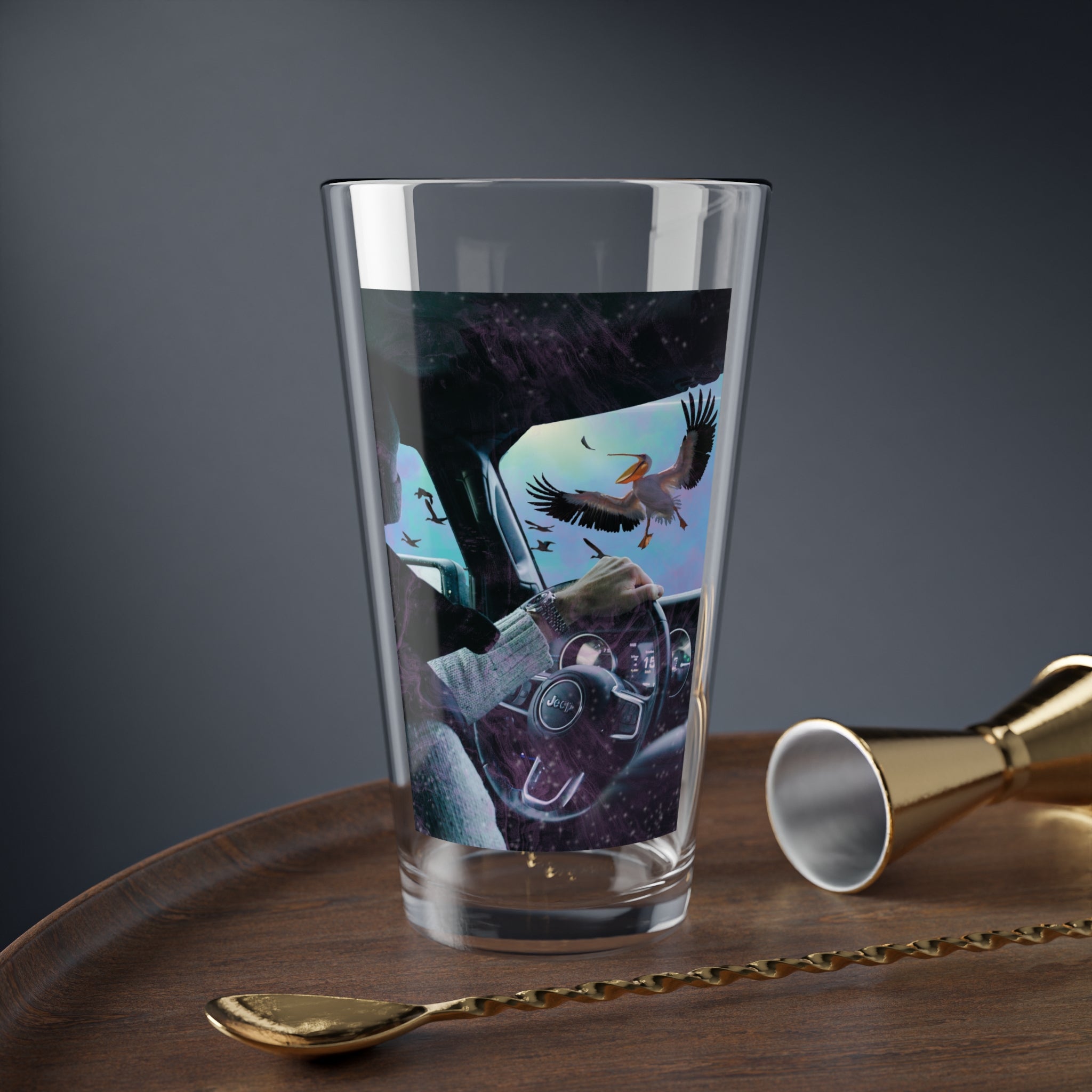 Surprise Visit - Mixing Glass, 16oz