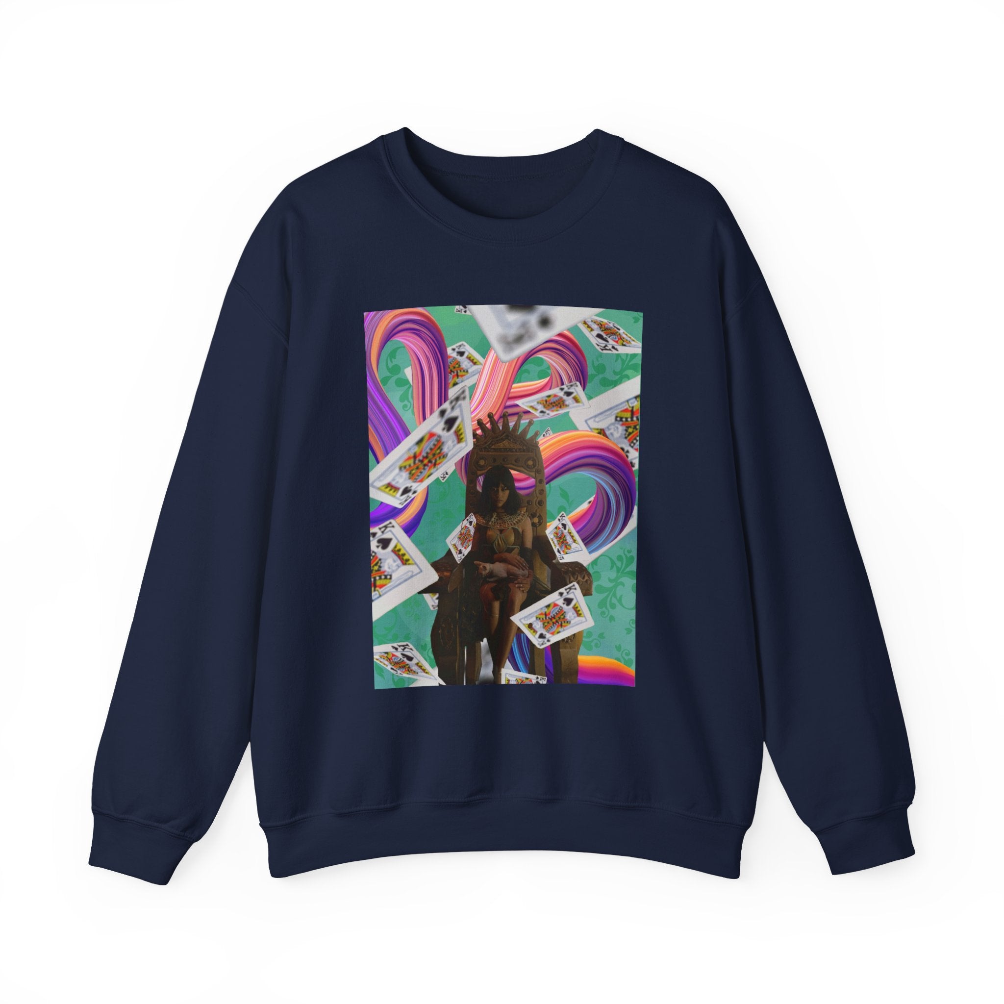 Bow To The Queen - Unisex Heavy Blend™ Crewneck Sweatshirt
