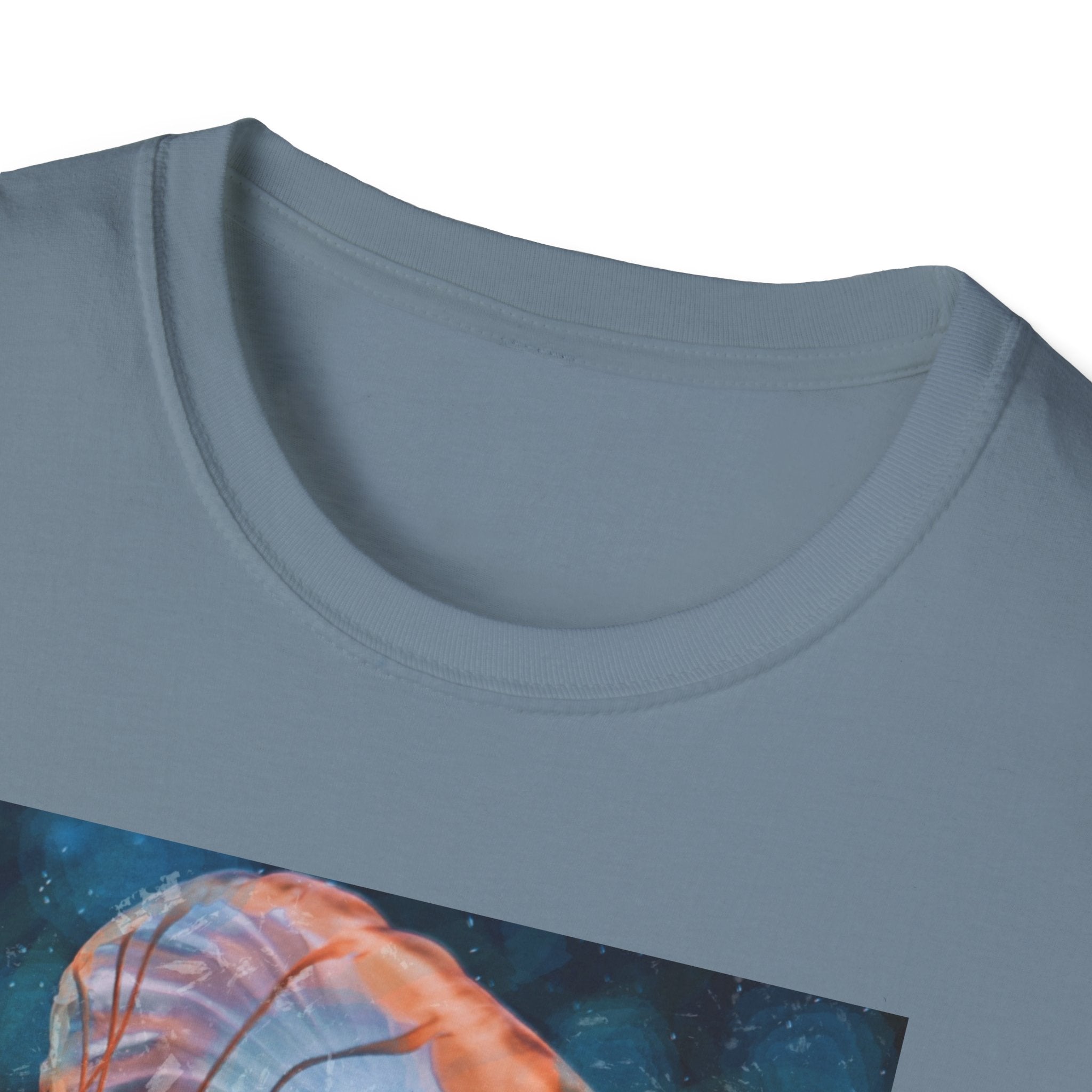 Raining Jellyfish - Unisex Softstyle T-Shirt