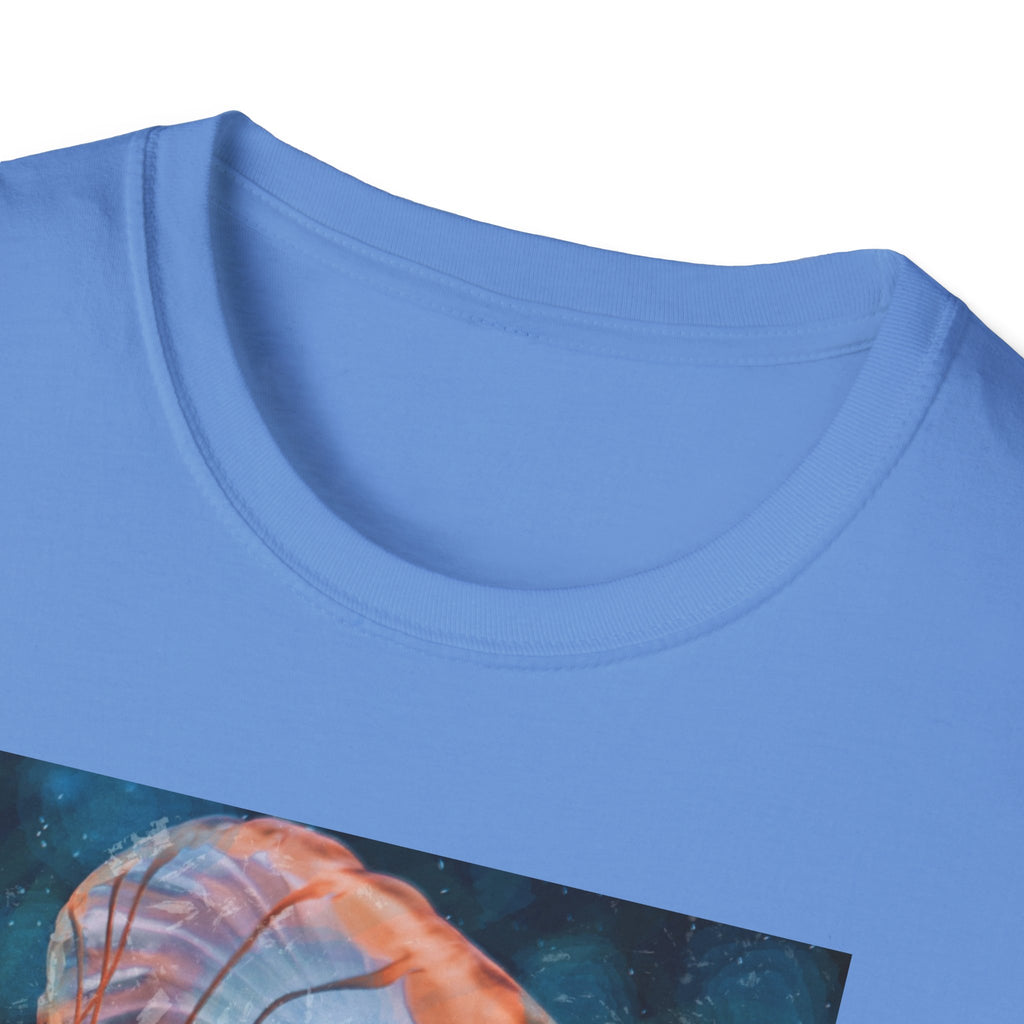 Raining Jellyfish - Unisex Softstyle T-Shirt