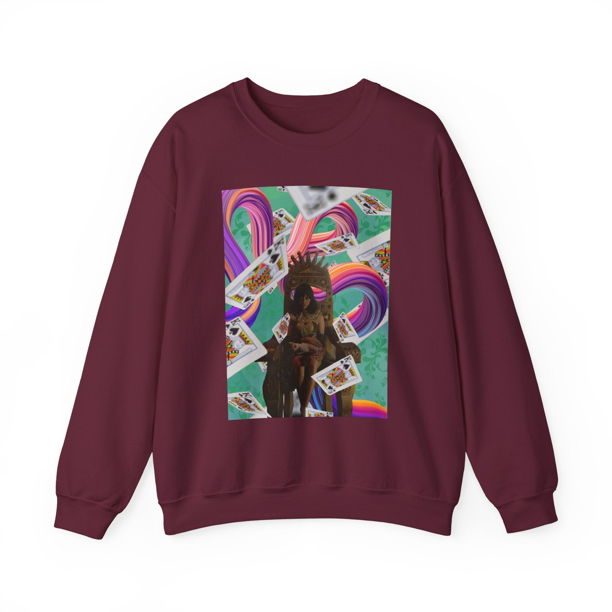 Bow To The Queen - Unisex Heavy Blend™ Crewneck Sweatshirt