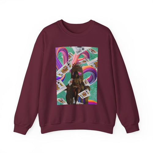 Bow To The Queen - Unisex Heavy Blend™ Crewneck Sweatshirt