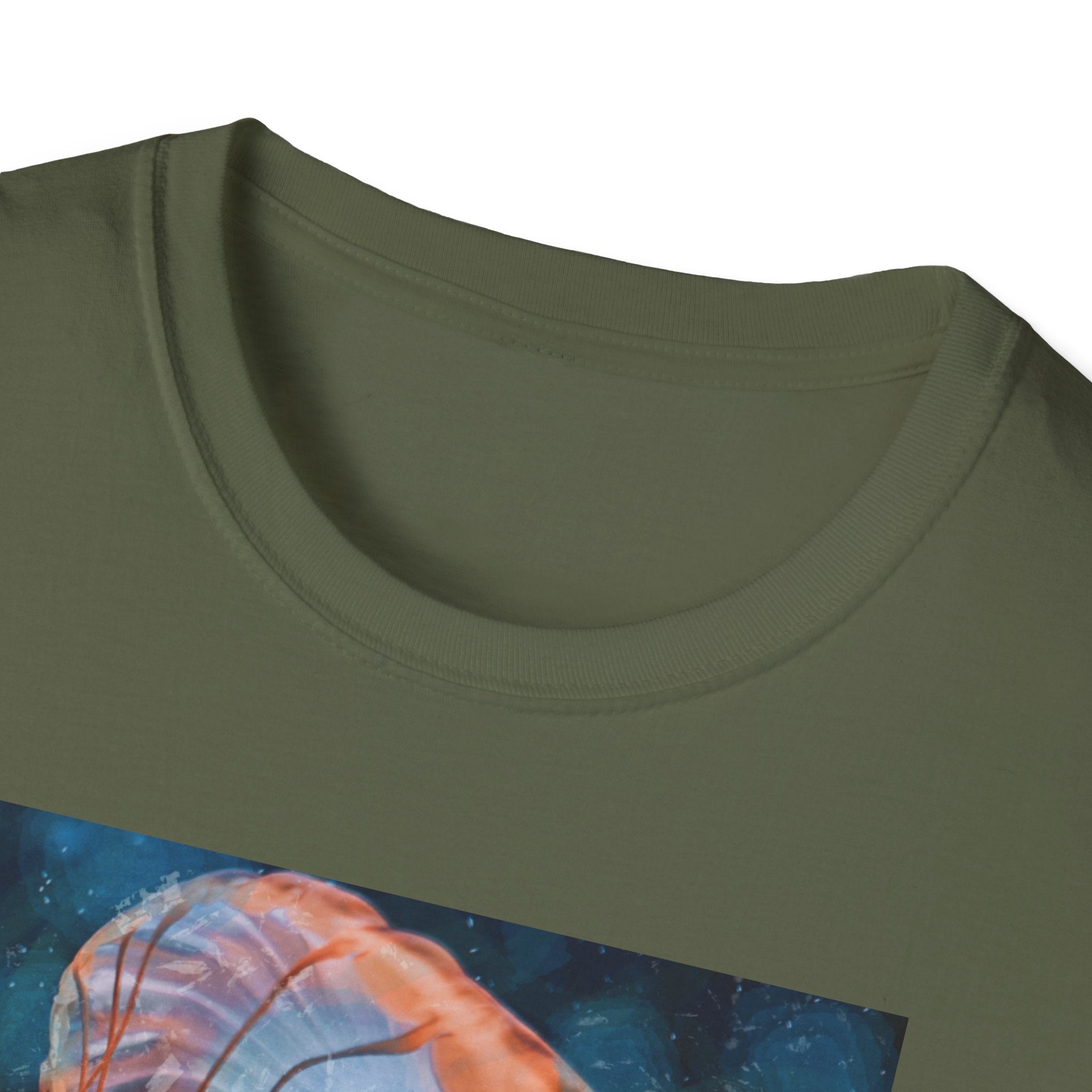 Raining Jellyfish - Unisex Softstyle T-Shirt
