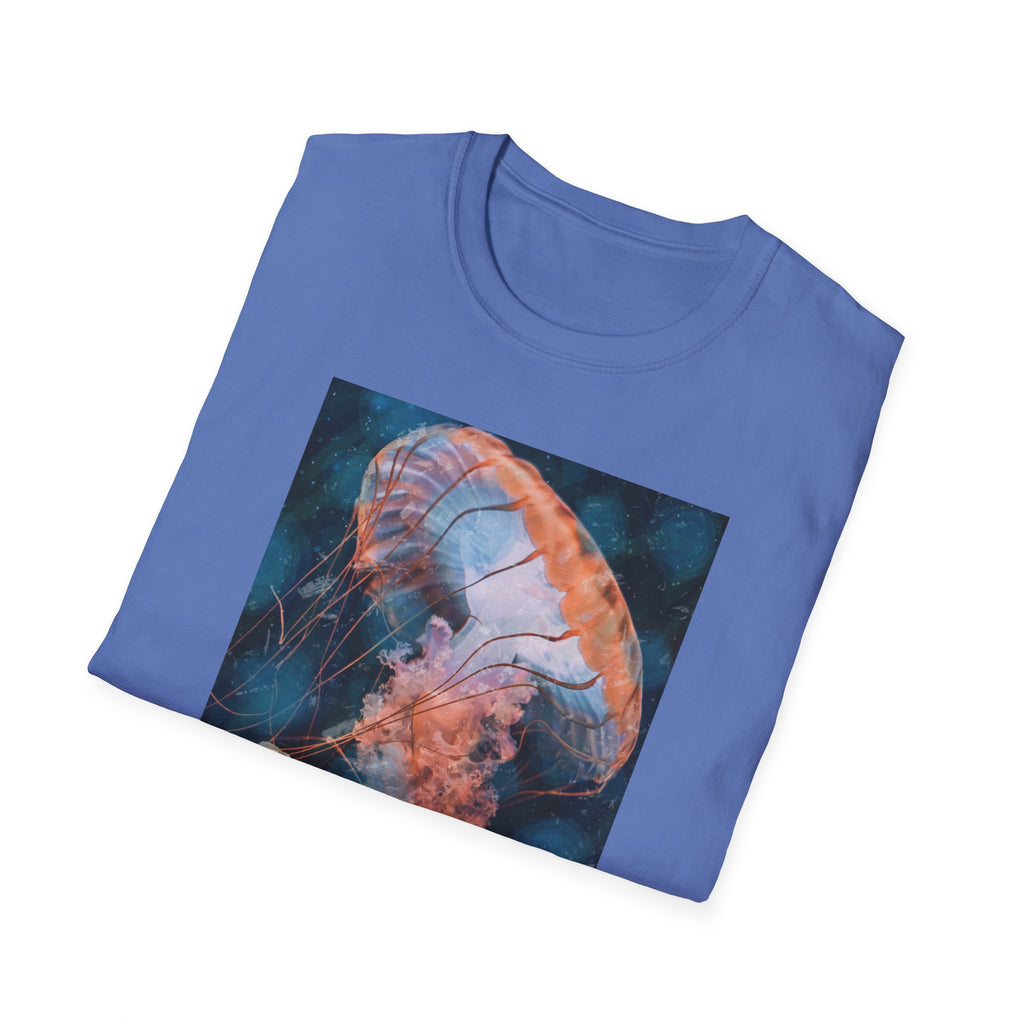Raining Jellyfish - Unisex Softstyle T-Shirt