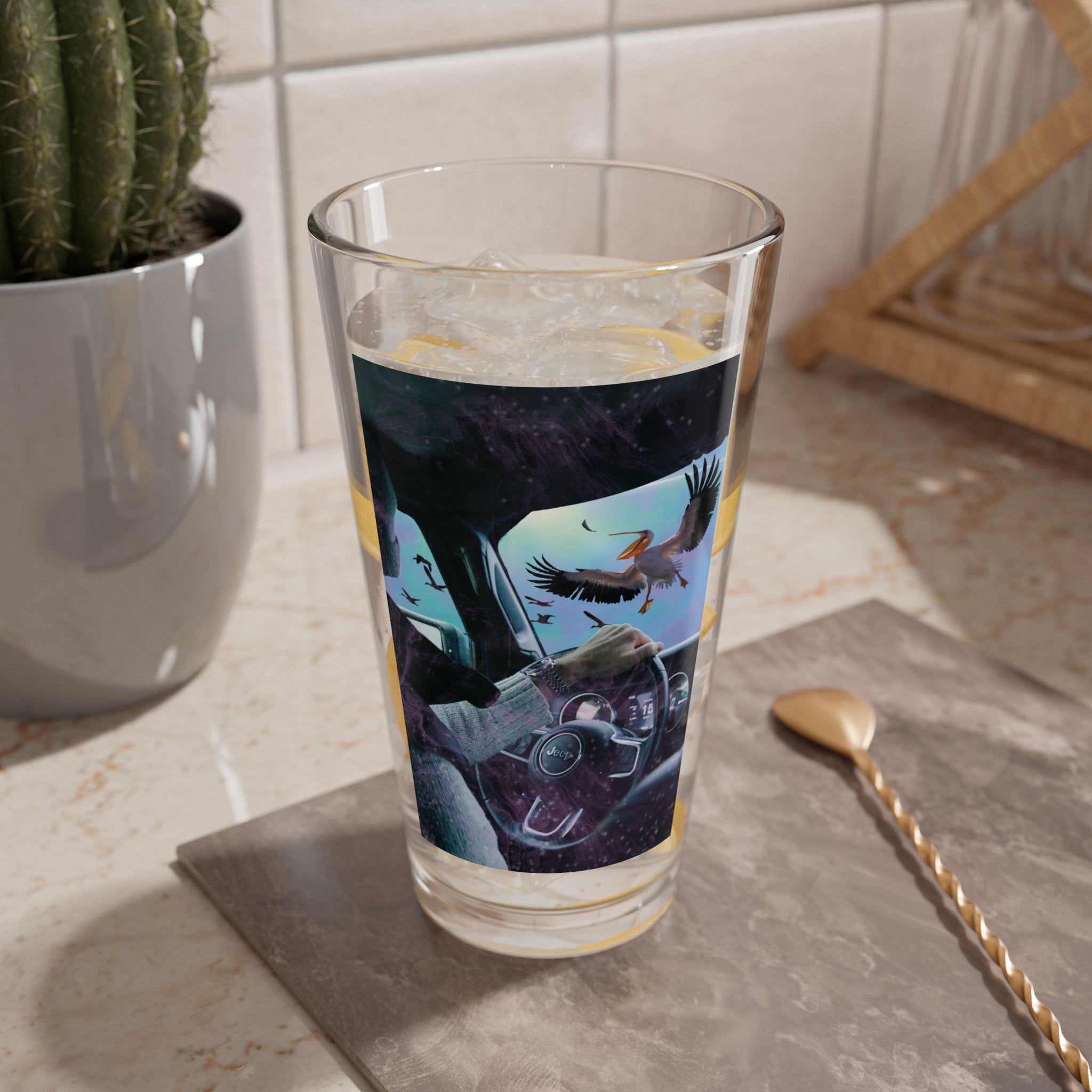 Surprise Visit - Mixing Glass, 16oz