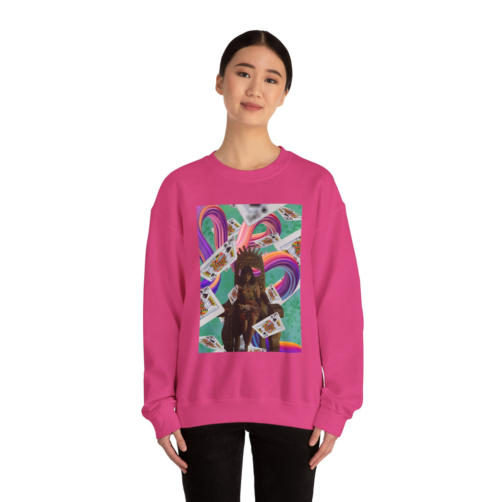 Bow To The Queen - Unisex Heavy Blend™ Crewneck Sweatshirt