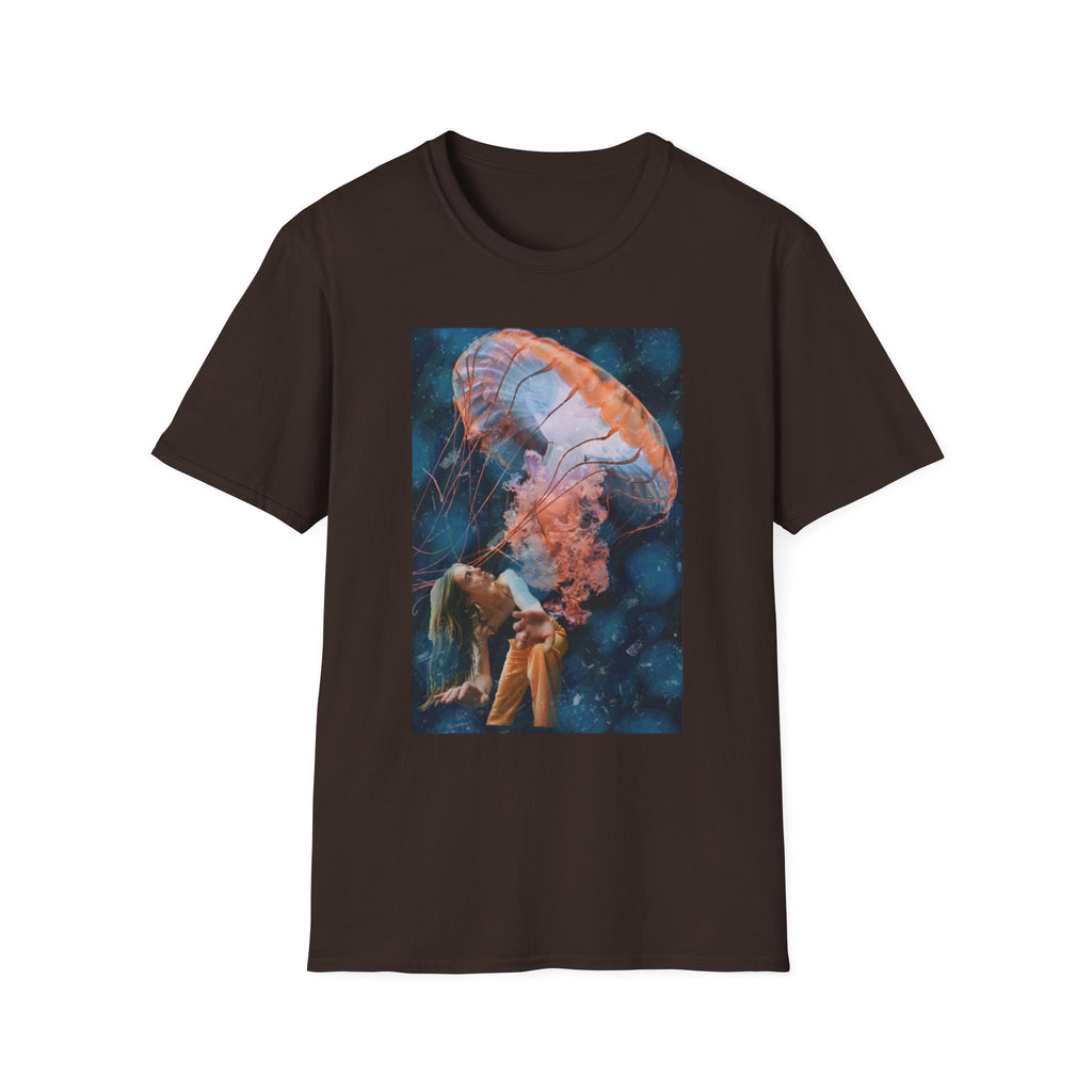 Raining Jellyfish - Unisex Softstyle T-Shirt