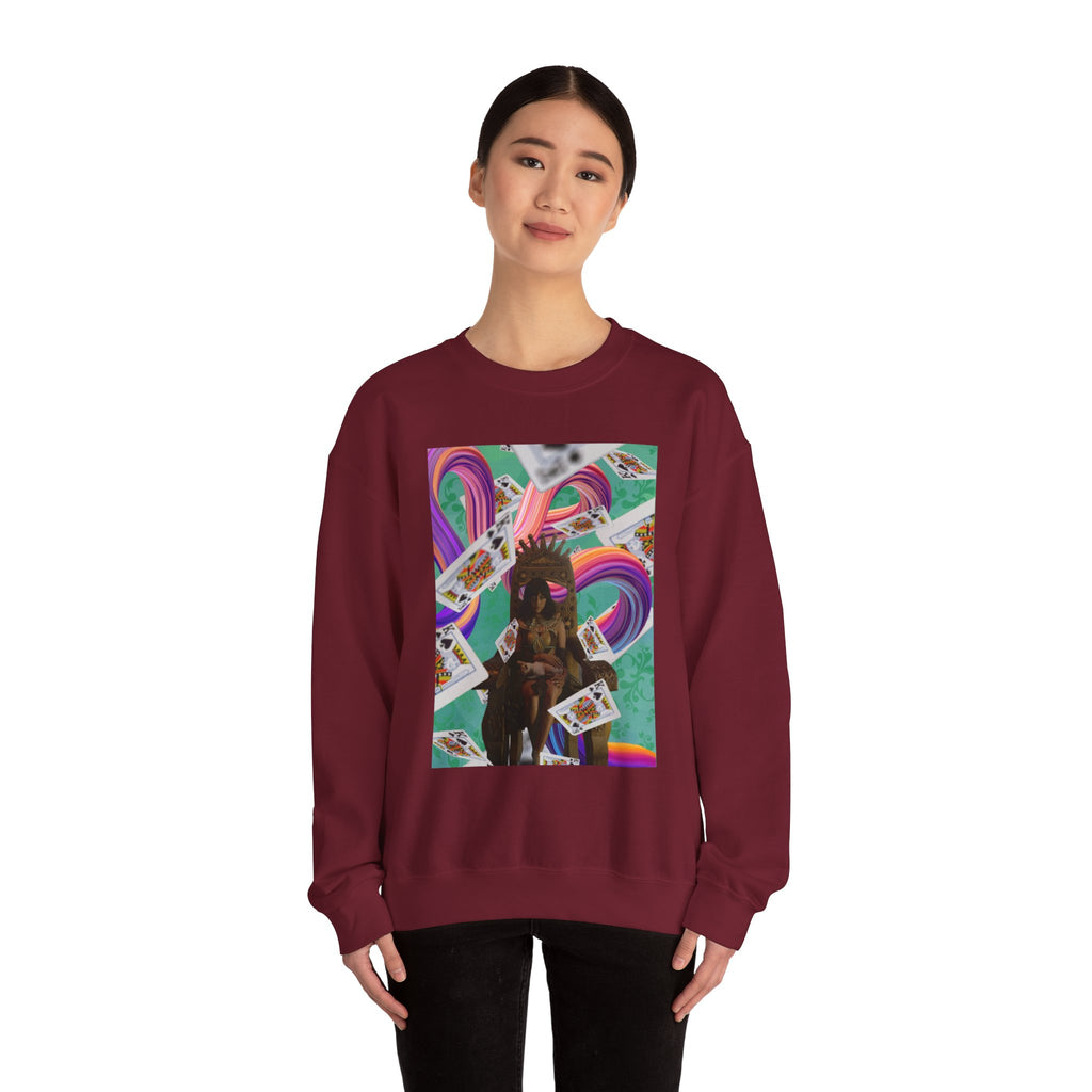 Bow To The Queen - Unisex Heavy Blend™ Crewneck Sweatshirt