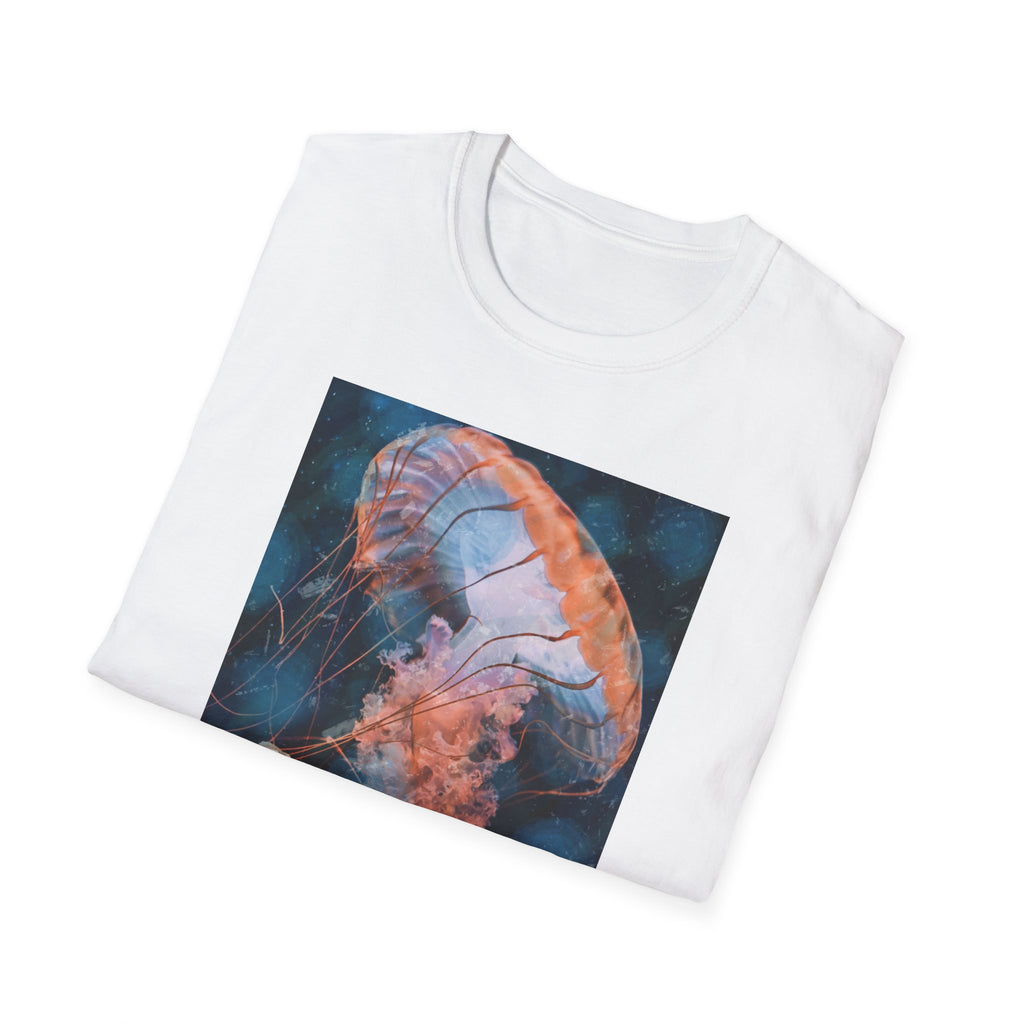 Raining Jellyfish - Unisex Softstyle T-Shirt