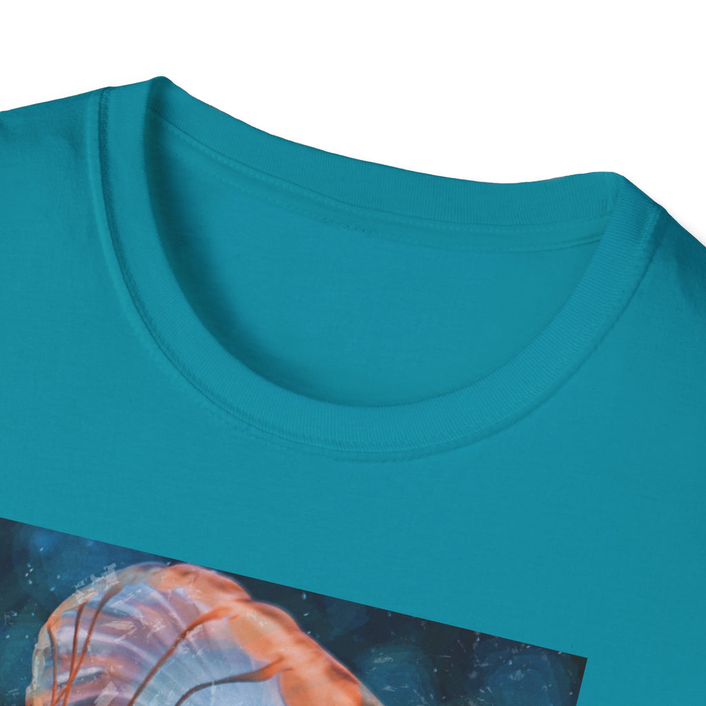 Raining Jellyfish - Unisex Softstyle T-Shirt