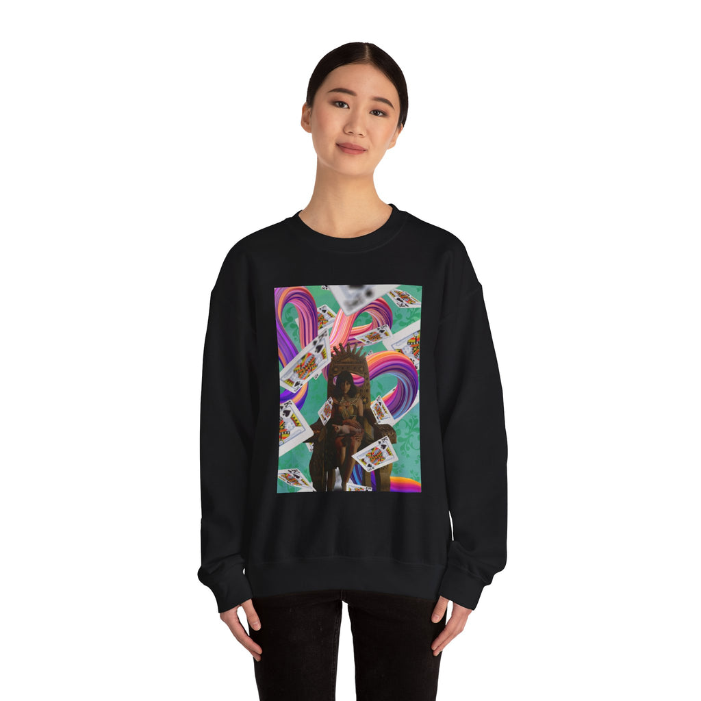 Bow To The Queen - Unisex Heavy Blend™ Crewneck Sweatshirt