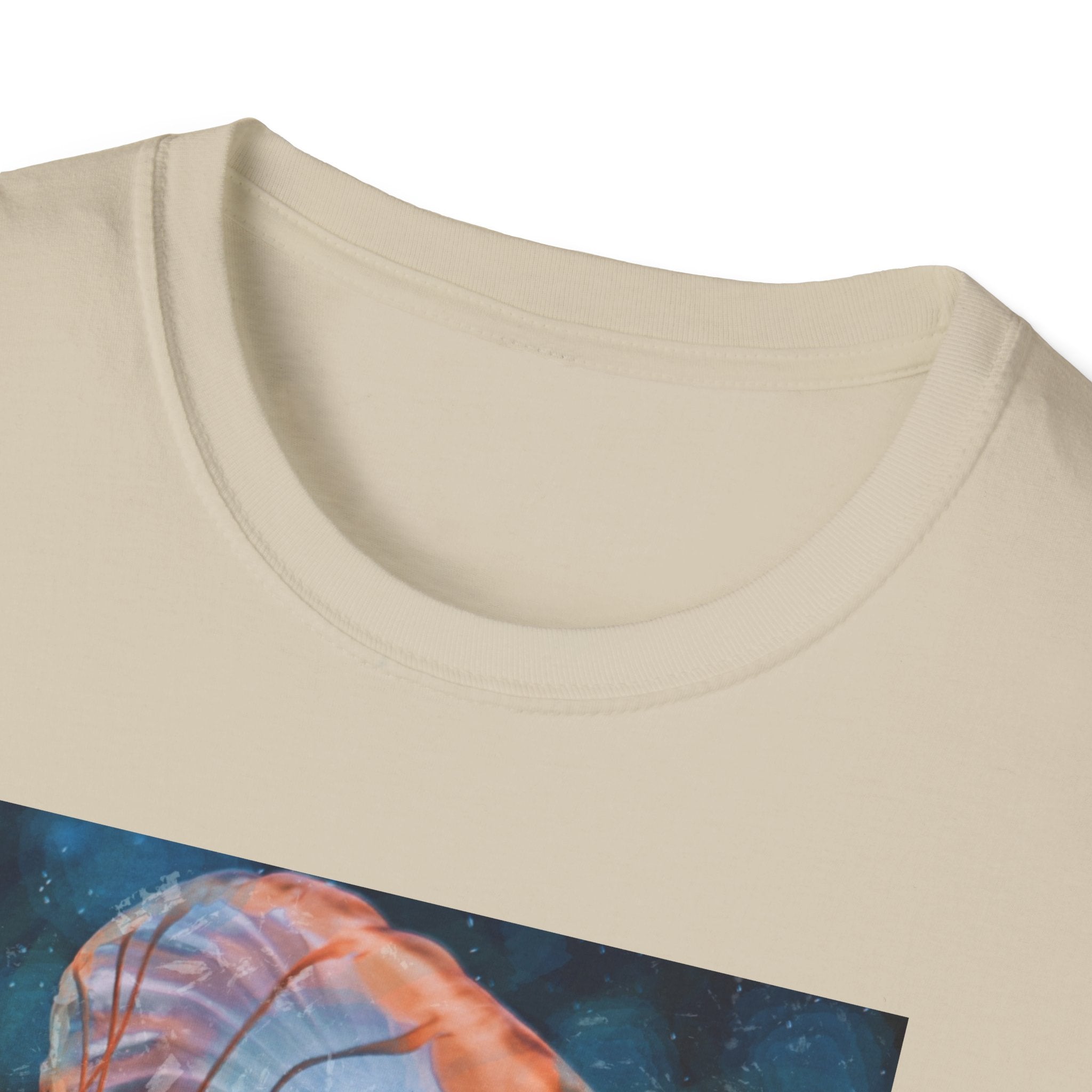 Raining Jellyfish - Unisex Softstyle T-Shirt