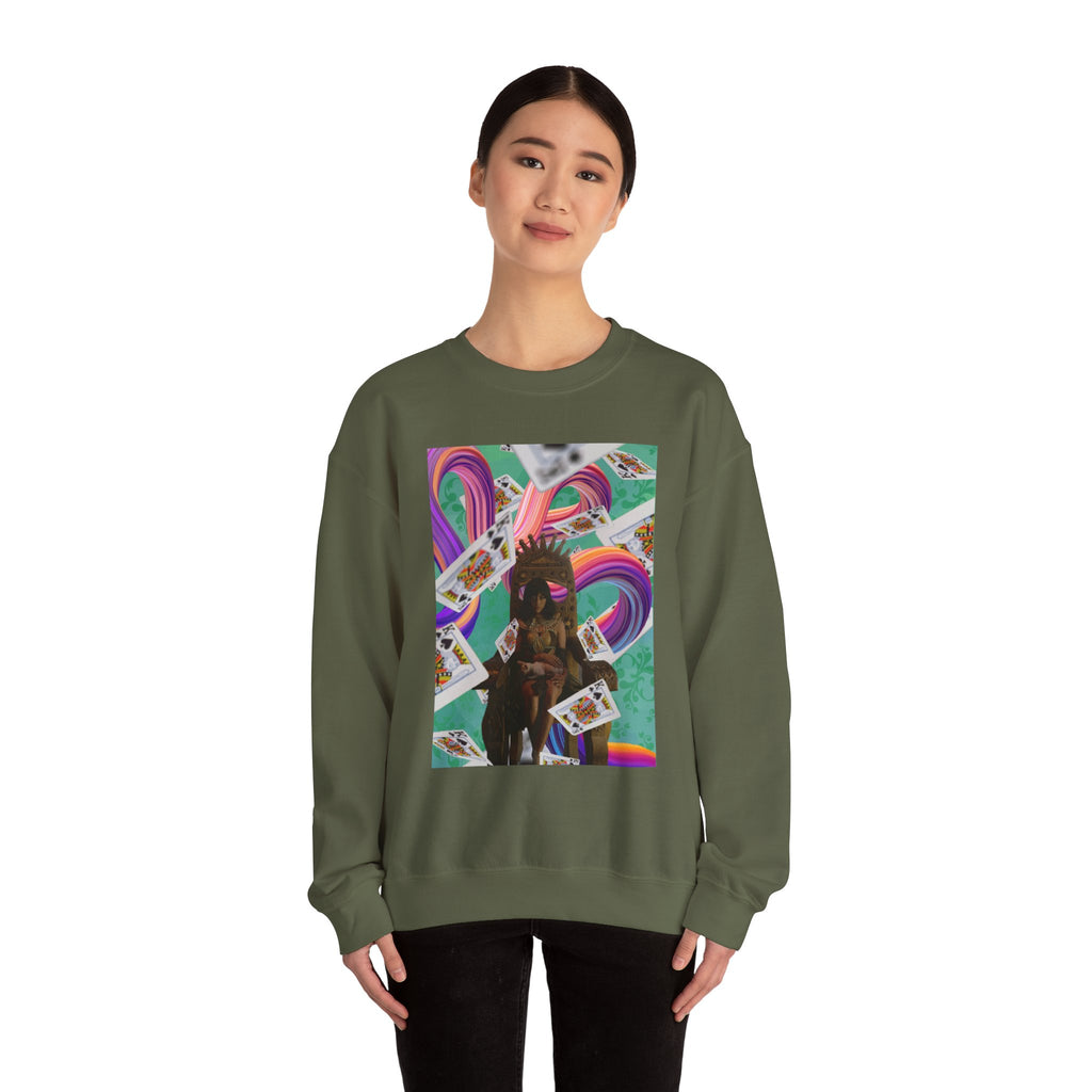 Bow To The Queen - Unisex Heavy Blend™ Crewneck Sweatshirt