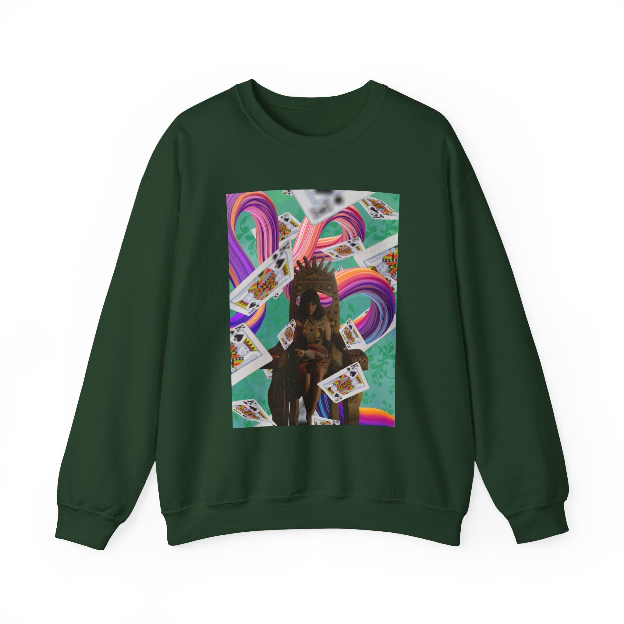 Bow To The Queen - Unisex Heavy Blend™ Crewneck Sweatshirt