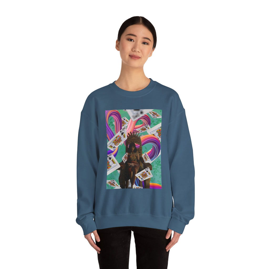 Bow To The Queen - Unisex Heavy Blend™ Crewneck Sweatshirt