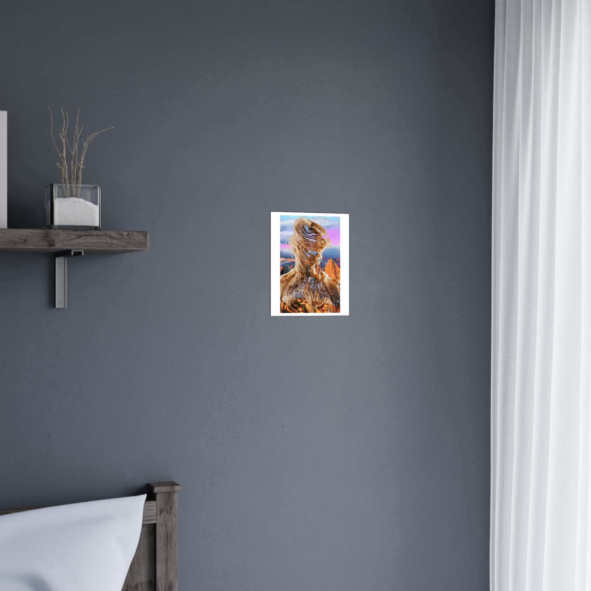 Squiggly Man - Matte Poster